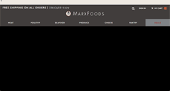 Desktop Screenshot of marxfoods.com